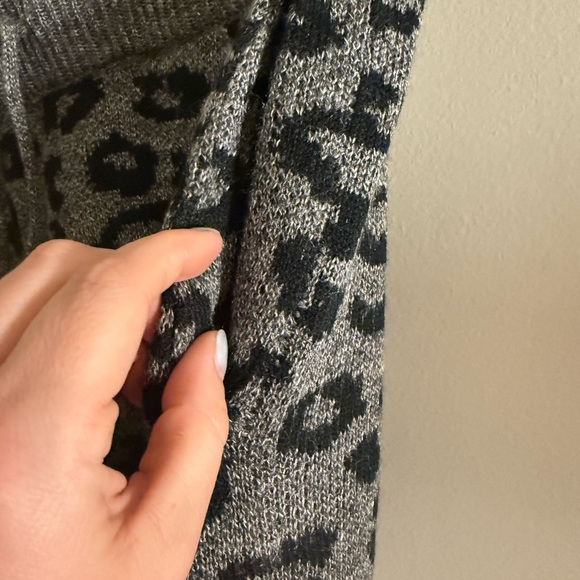 Hem & Thread Gray Maxi Wide Leg Pants Casual - Picture 3 of 10